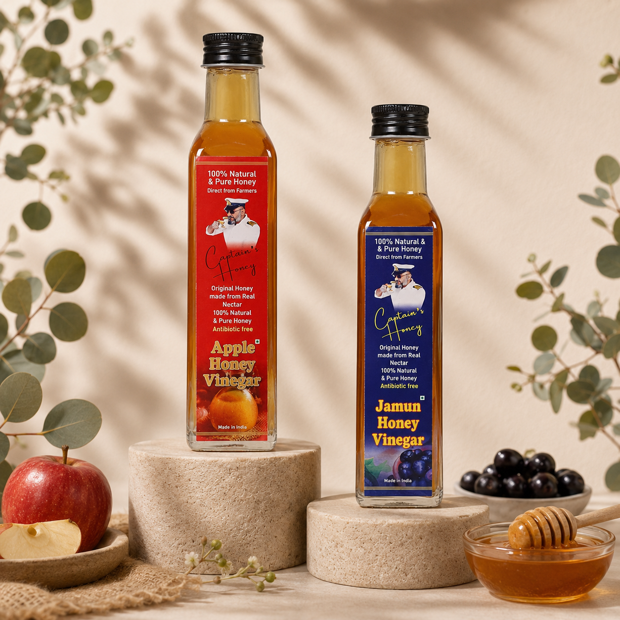 Apple Jamun Honey Vinegar